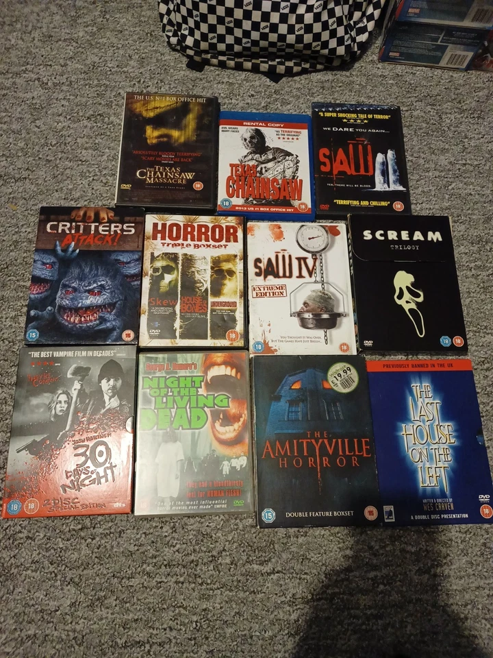 Horror Movies Joblot  - Image 1 of 1