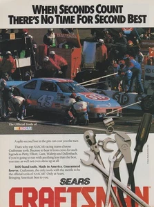 Craftsman Tools 1994/NASCAR - #43 Richard Petty Car Pit Crew - Foto publicitaria impresa - Imagen 1 de 1