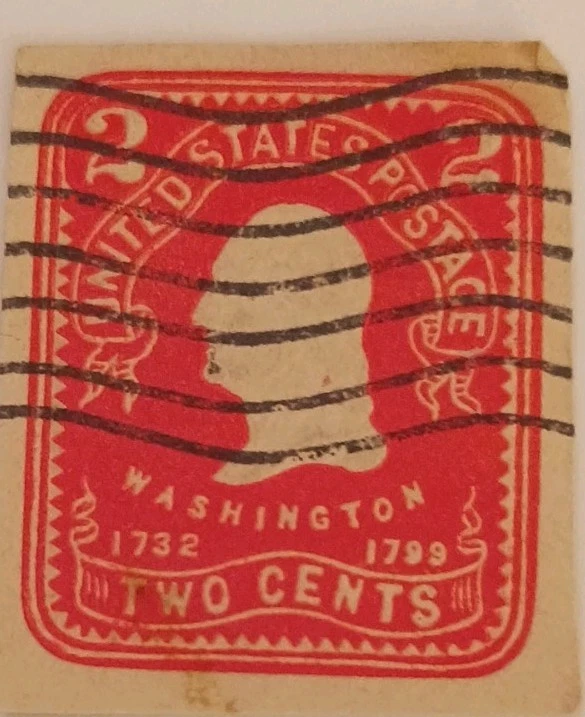 2 Cent Red Used US Postage Stamps for sale | eBay