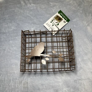 Harvest seed & supply hanging seed cake bird feeder, bronze finish - Picture 1 of 5