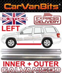 FÜR JEEP GRAND CHEROKEE WJ WG 98-05 SCHWELLER REPARATUR KÖRPER INNEN AUSSENVERKLEIDUNG LINKS - Bild 1 von 15