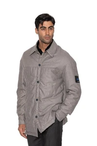 $2200 KITON KNT Sand Padded Overcoat Trench Coat Jacket Fine Wool - Picture 1 of 11