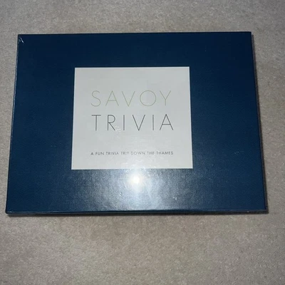Savoy Trivia Bespoke Board Game General Knowledge Trip Down the Thames New  - Image 1 of 4