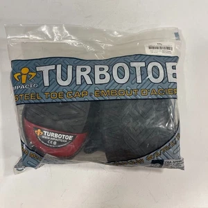New - Turbotoe Large Red M10-11 W12-13 628167353403 Slip-on Steel Toe Overshoes - Picture 1 of 3