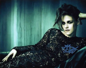 Kristen Stewart Autografo Twilight Breaking Dawn New Moon Autografata - Picture 1 of 1