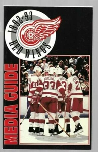 1992-93 Detroit Red Wings Hockey Media Guide---Players - Picture 1 of 2