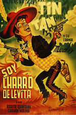 Soy Charro de Levita Vintage Mexican Cinema Poster