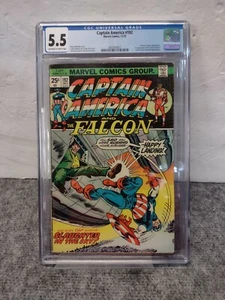 Captain America #192 CGC 5.5 1975 1°apparizione Dr Karla Sofen MoonStone - Foto 1 di 7
