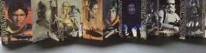 LUCASFILM STAR WARS POSTKARTEN 10 BEIGEFÜGTE POSTKARTEN YODA SKYWALKER LEIA C3P0 - Bild 1 von 5
