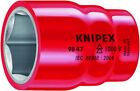 KNIPEX Tools - Hex Socket, 1/2" Drive, 16 mm, 1000V Insulated (984716)