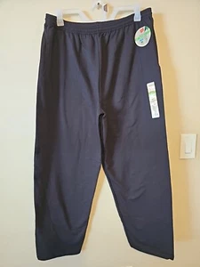 Hanes Eco Smart Mens Open Leg Sweatpants Size XL Black - Picture 1 of 8