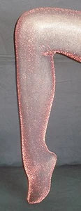 Glitter Lurex Tights PURPLE RED BLUE Metallic Shimmer Quality Fashion FREE POST - Picture 1 of 5
