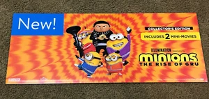 Minions: The Rise of Gru Promotional Movie Store Display Sign Poster Promo 30x12 - Picture 1 of 1