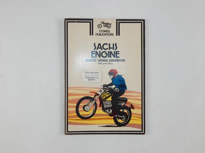 1970's Sachs 100 125 Clymer Motor Servicio Reparación Manual Libro 10"x7" DKW - Imagen 1 de 4