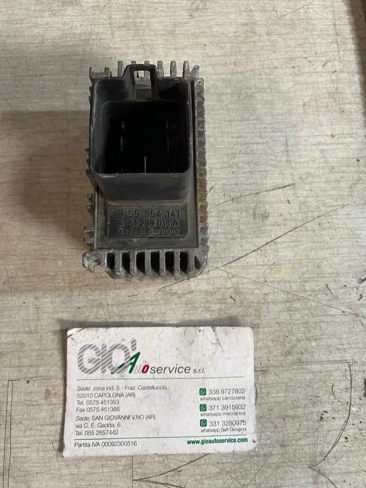 55354141 - 51299018A CENTRALINA CANDELETTE ORIGINALE OPEL - FIAT - SUZUKI - Immagine 1 di 1