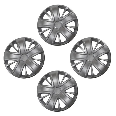 4X Copricerchi 16" Argento Per Megane dal 2014 Remplacement D'Origine - Immagine 1 di 4