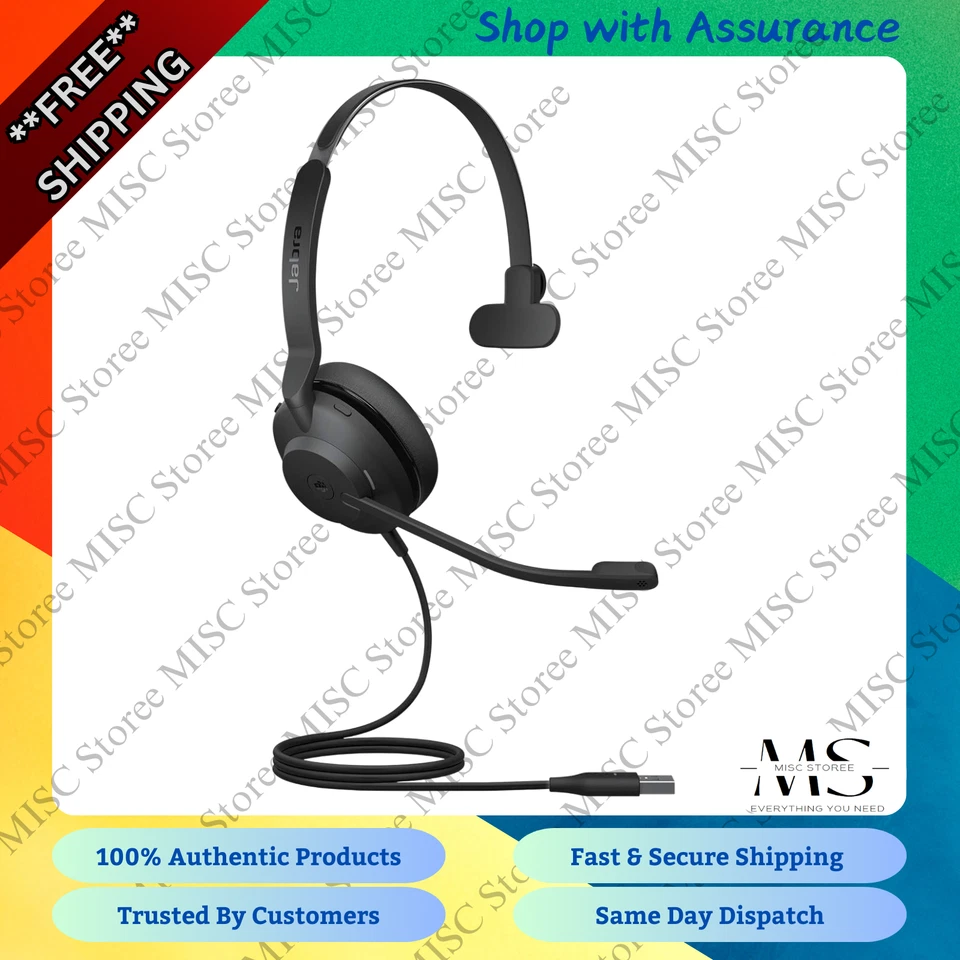 Jabra Evolve2 30 UC Mono Headset Head-band USB Type-a Black