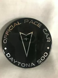 PONTIAC DAYTONA 500 PACECAR CENTER CAPS GM #9594210 1 SET OF 4 - 2000 GRAN PRIX - Picture 1 of 3