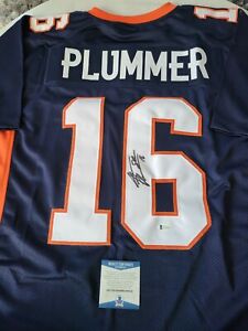 Jake Plummer Autographed/Signed Jersey Beckett COA Denver Broncos