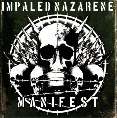 IMPALED NAZARENE: Manifest CD Black Metal FIN Beherit Havohej Impiety Marduk - Imagem 1 de 2