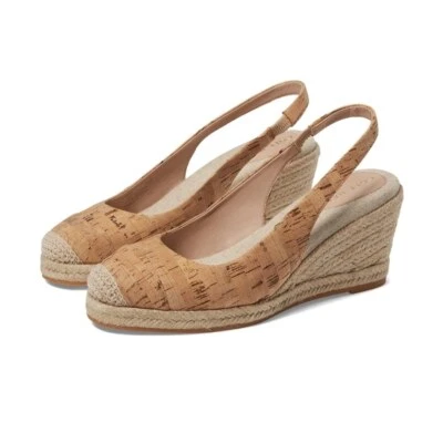 Sandalia Cole Haan para mujer Cloudfeel alpargata cuña con tira trasera talla 8 Foto 1 de 4