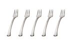 48 Mini Silver Plastic Forks Horderves Picks Toothpick Type Snack Picks 4' long