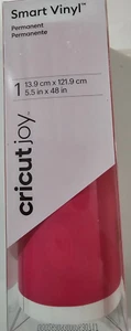 Cricut Joy Smart Vinyl Permanent 5.5"x48" Party Pink - Picture 1 of 1