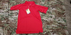 🙂 NEU mit Etikett 5.11 Tactical Performance Polo kurzärmeliges Shirt 71049 rot MED - Bild 1 von 3