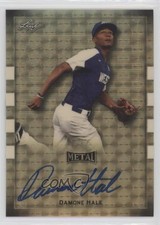 2018 Leaf Metal Perfect Game All-American Classic 1/1 Damone Hale Jr Auto 0b5