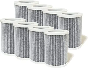 Nispira 3-In-1 HEPA Carbon Filter for PureZone Mini Air Purifier (PEPERSAP) 8 Pk - Picture 1 of 4