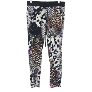 Pantalones Jogger Eva Varro Estampado Animal Mixto Multicolor Para Mujer Talla M Preppy Artístico - Imagen 1 de 8