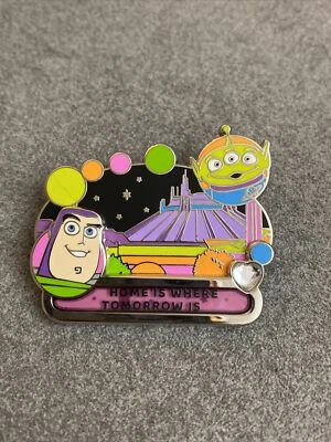 2022 Disneyland is Home Pin Collection Buzz Toy Story Set LE1500 SPACE MOUNTAIN - Image 1 of 3
