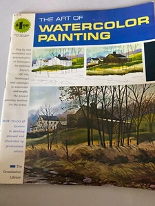 Die Kunst des Aquarells der Grumbacher Bibliothek Nr. B-374 1968 44 Seiten - Bild 1 von 10