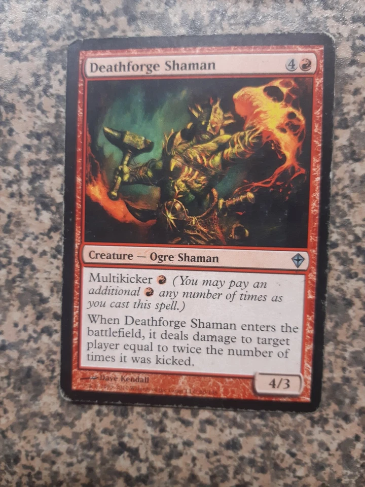 MTG - 1 x Deathforge Shaman - Worldwake - Image 1 of 1