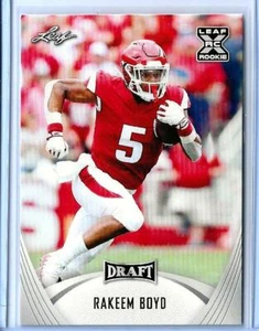 🔥 (10) cards Lot RAKEEM BOYD 2021 Leaf Draft #22 XRC Rookie card Texas A&M - Picture 1 of 1