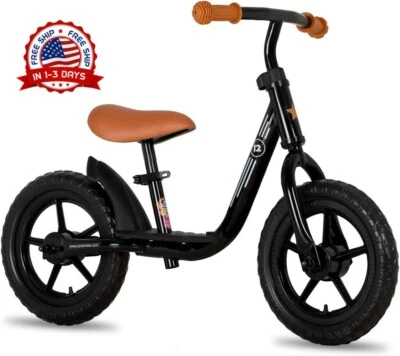 Bicicleta De Equilibrio De 12" Para Niños Niñas Para 2,3,4 y 5 Años Color Nergo - Image 1 of 4