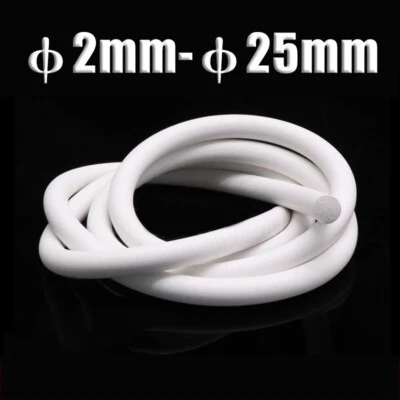 Rundschnur Moosgummi Dichtung Schnur φ2mm-φ25mm Silicone Foam Sponge Seal Strip