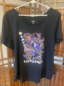 Indent Shirt Damen "Black Excellence" Freizeit Damen Shirt - Bild 1 von 9