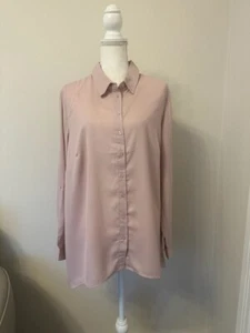 Damen rosa verstellbare Langleinenbluse von Witt UK Gr. 20 NEU - Bild 1 von 5