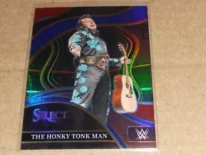 2024 Panini Select LUCHA LIBRE ROJO + AZUL PLATA PRIZM RINGSIDE HONKY TONK MAN 244 - Imagen 1 de 1