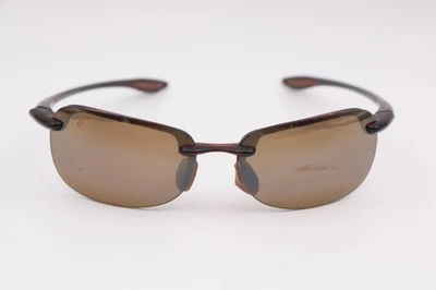 Maui Jim Sandy Beach Brown Rectangle Scratch On Lens Mj408-10 Polarized Sunglass - Image 1 of 4