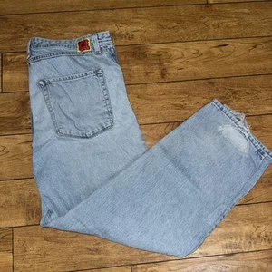 Empyre Jeans Light Blue 36x33 Distressed Baggy Skater Y2K - Picture 1 of 8