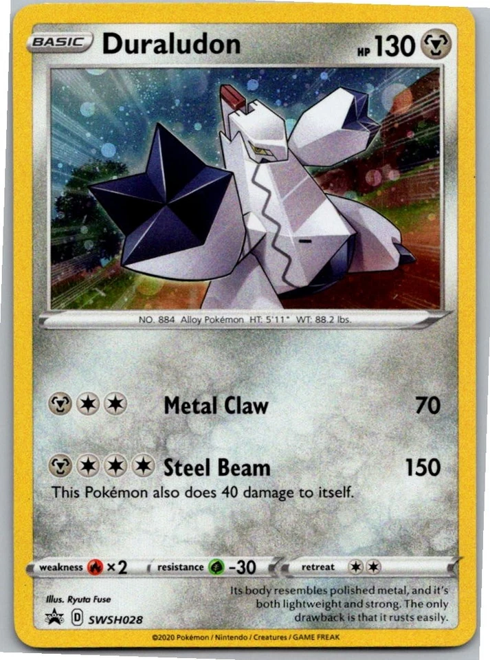 Duraludon - Promo SWSH: Sword & Shield Promo Cards SWSH028 NM Holo - Image 1 of 2