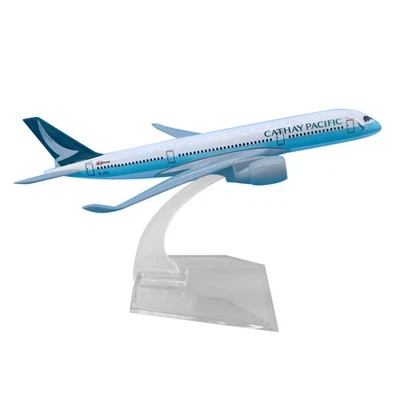 1/400 Scale Airbus Asia Cathay Pacific A350 Alloy Plane Model Souvenir Display - Image 1 of 4