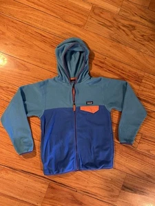 Patagonia Full-Zip hooded Fleece. Size 12 - Picture 1 of 8