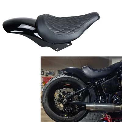 Fiber Glass Rear Fender for Harley 18-25 Softail Fat Bob Low Rider ST FXLRS FLSB Foto 1 de 4