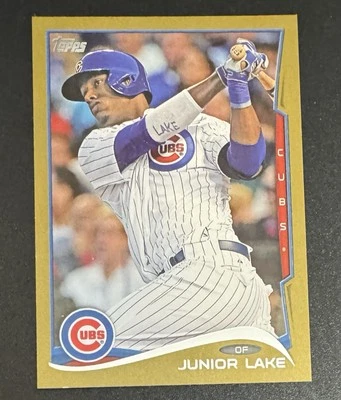 Junior Lake 2014 Topps Gold /2014 #10 - Chicago Cubs - Image 1 of 2