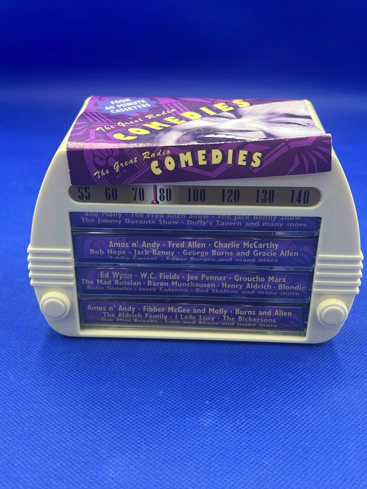 The Great Radio Comedies 4-60 Min. Cassettes Box Set Marx Hope Brand New Sealed - Image 1 of 4