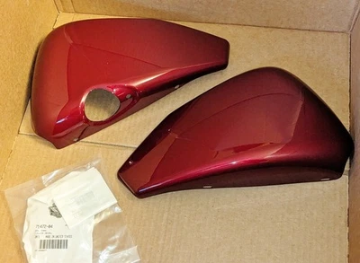 KIT DE CUBIERTA LATERAL HARLEY DAVIDSON ROJO LAVA SUNGLO 66263-04BJK SPORTSTER XL nuevo de lote Foto 1 de 4