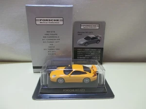 Kyosho 1/64 Porsche Minicar Collection I 1 911 GT3 Yellow - Picture 1 of 9